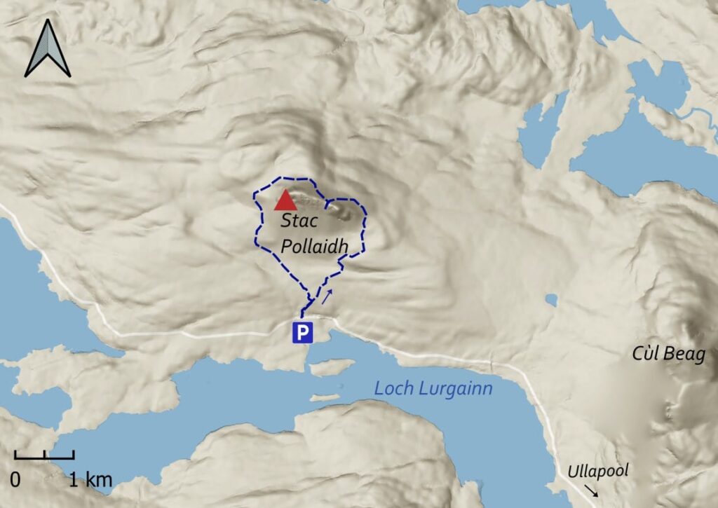 stac pollaidh karte