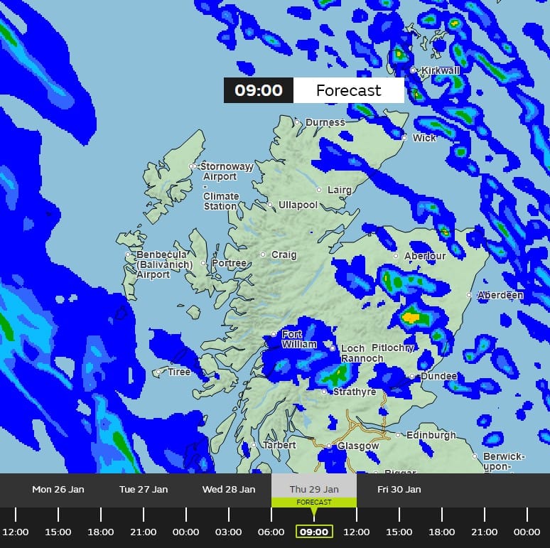 met office regenradar